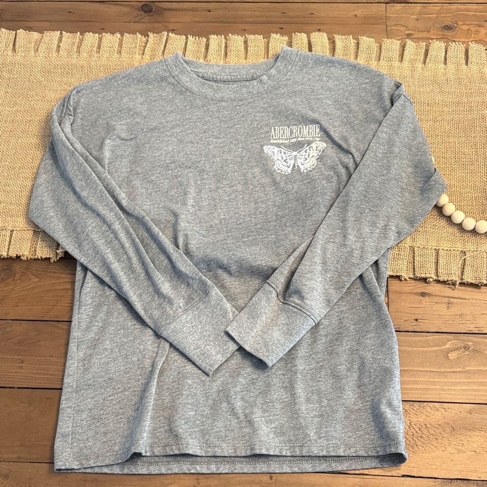 Abercrombie Kids Heather Gray Tee